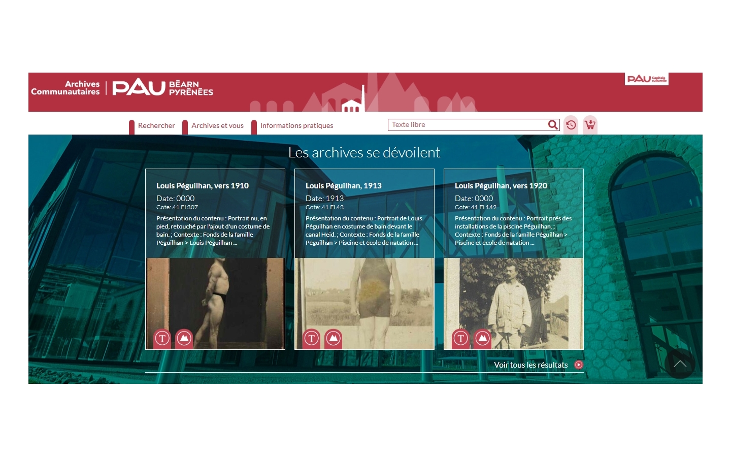 Le nouveau site internet des Archives comment ça marche ?