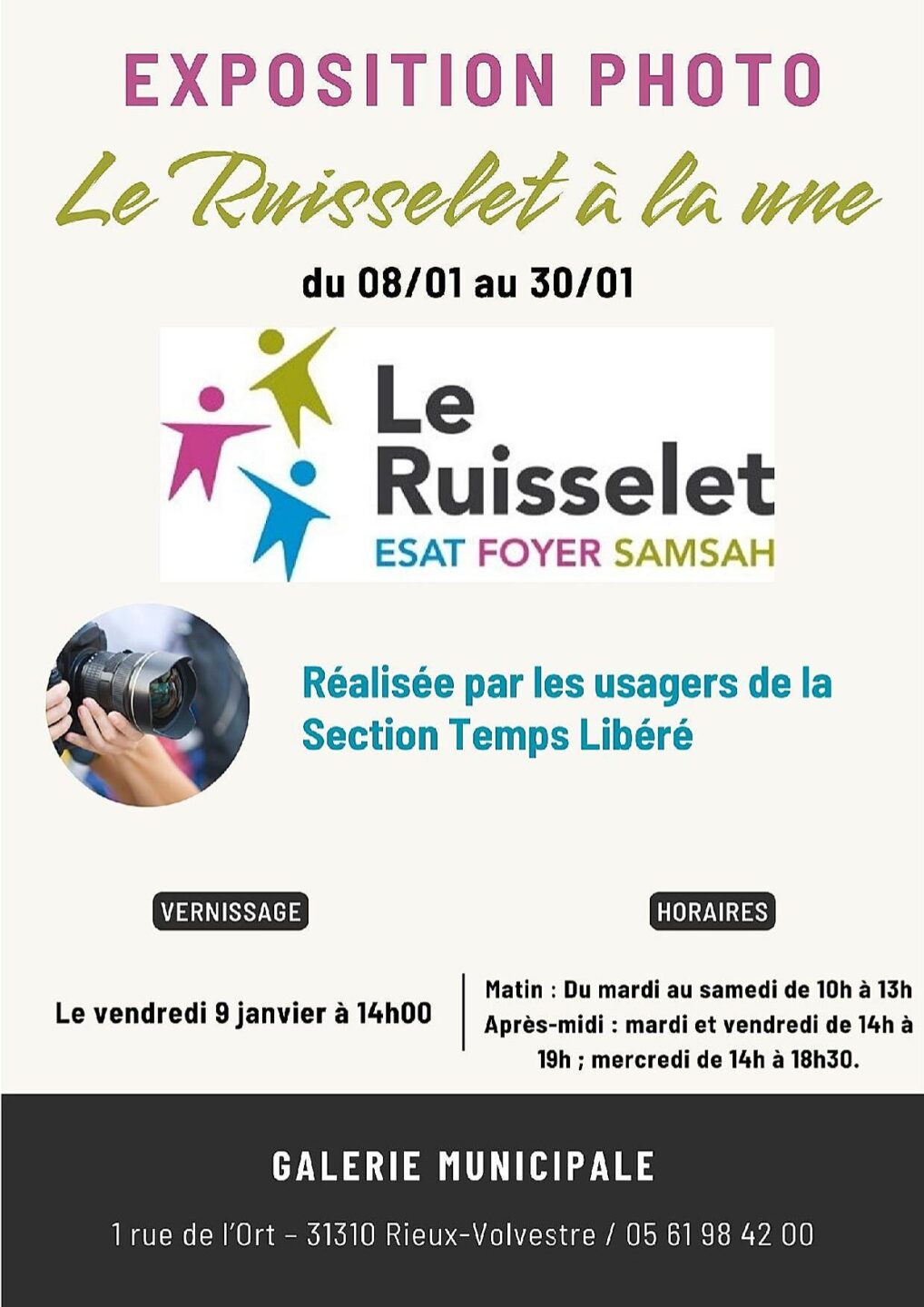 LE RUISSELET À LA UNE !