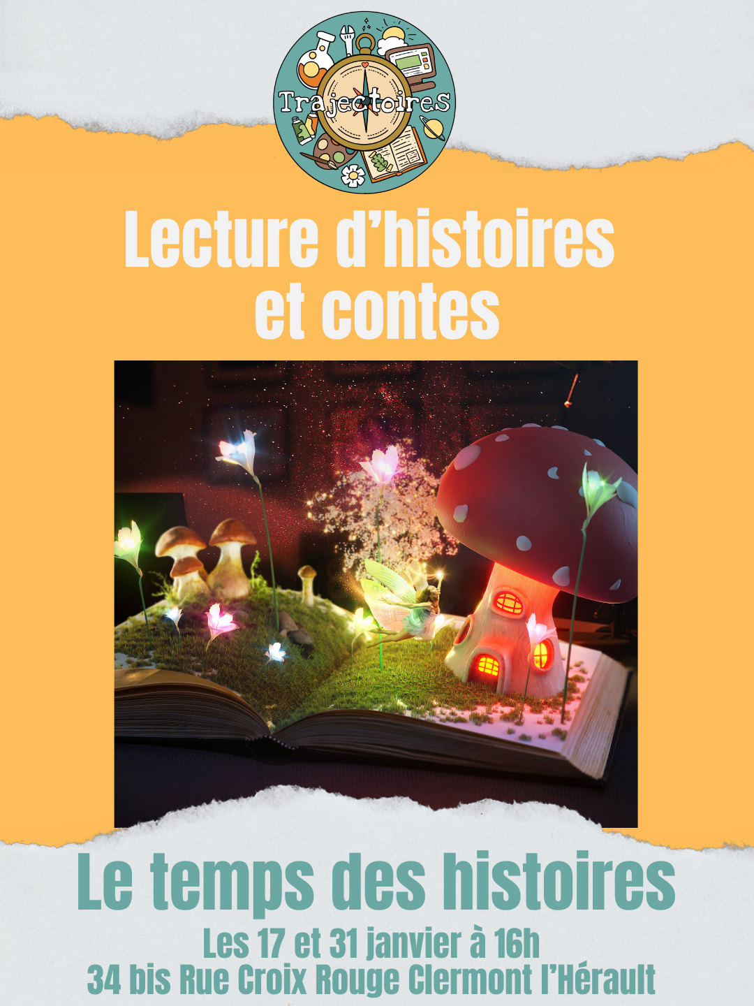 LE TEMPS DES HISTOIRES