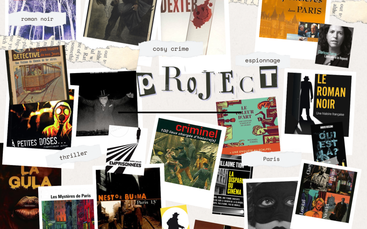 L'école Estienne à la BiLiPo Bibliothèque des littératures policières (BiLiPo) Paris