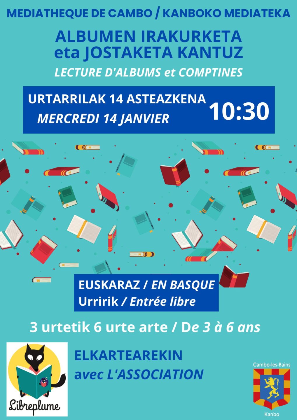 Lecture d'albums et comptines en basque