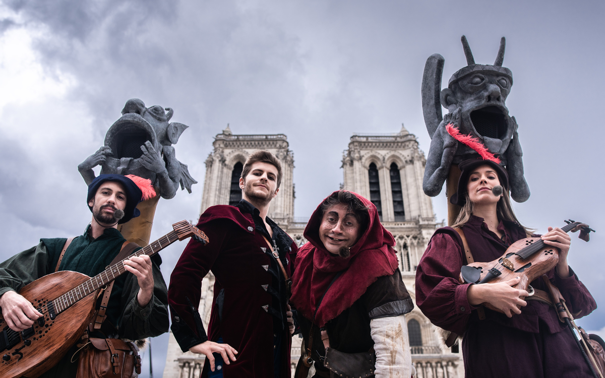 Légendes de l'Ile de la Cité - visite spectacle de troubadours
