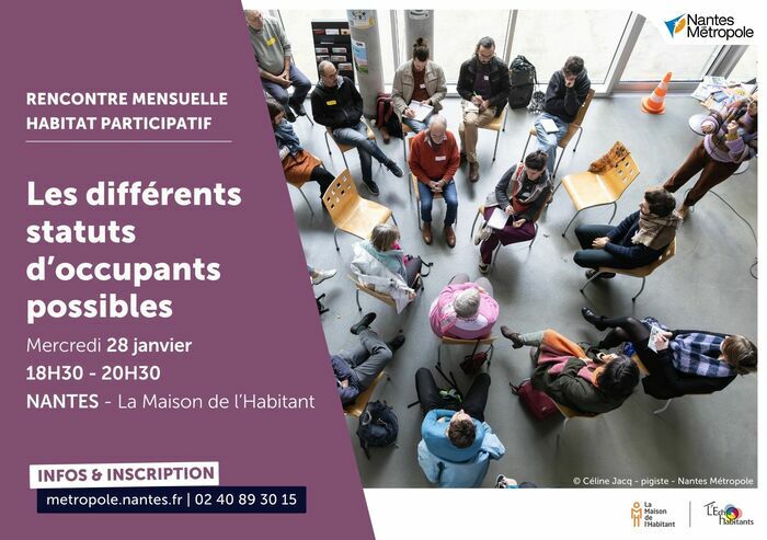 Les différents statuts d'occupants possibles en habitat participatif La Maison de l'Habitant