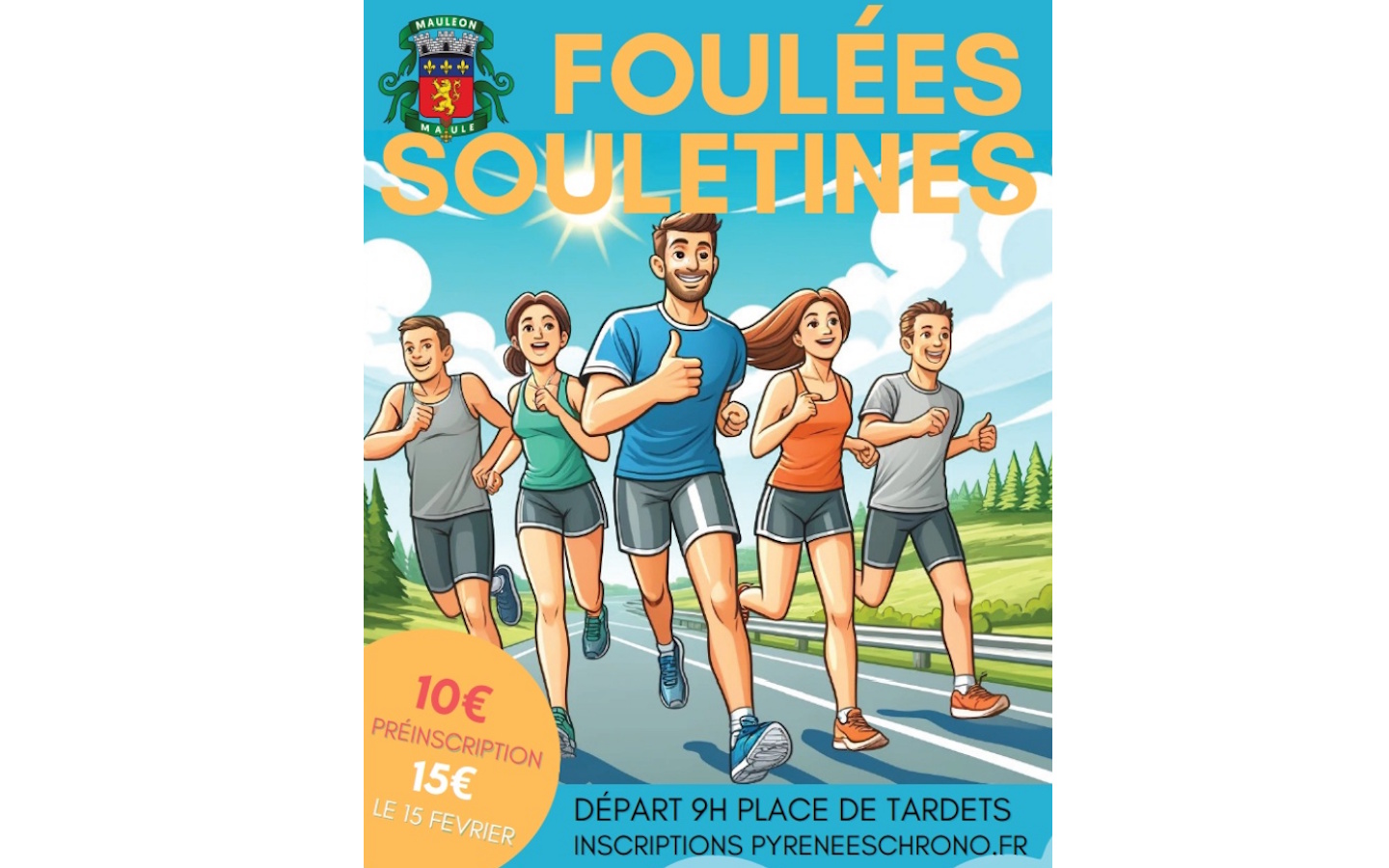 Les foulées souletines (marche et course à pied)