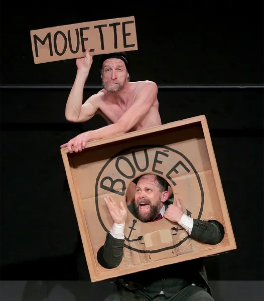 Les Gros patinent bien Théâtre de la Maison du Peuple