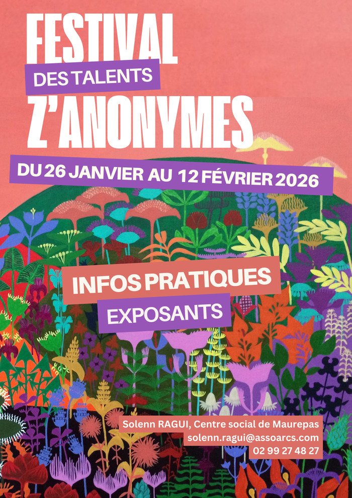 Les habitants ont du talent ! Maison de quartier La Bellangerais Rennes