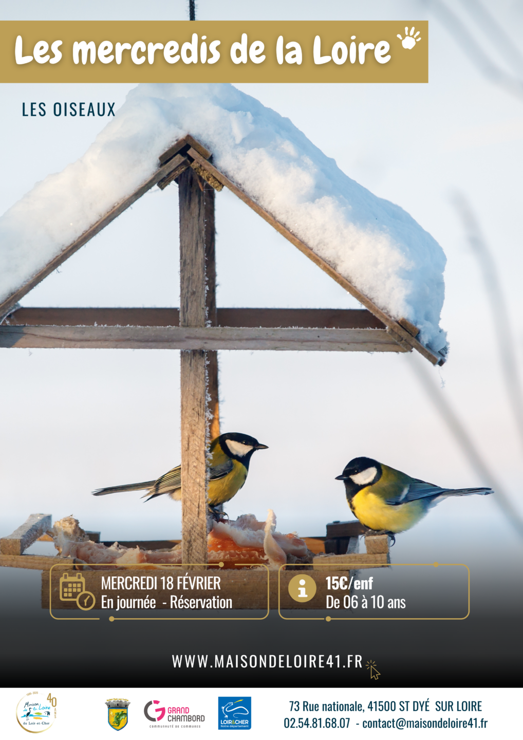 Les mercredis de la Loire avec la Maison de la Loire