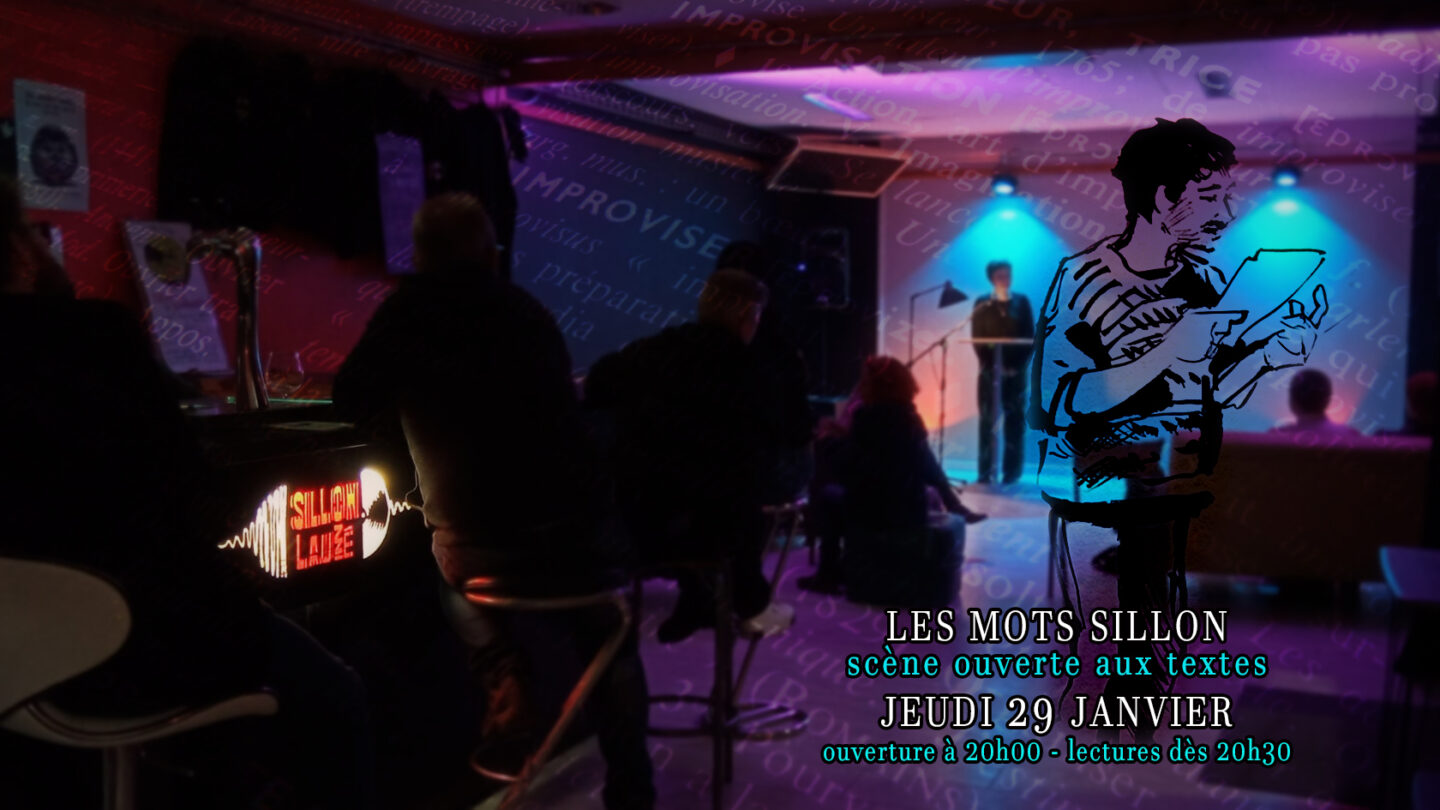 LES MOTS SILLON SCÈNE OUVERTE AUX LECTURES