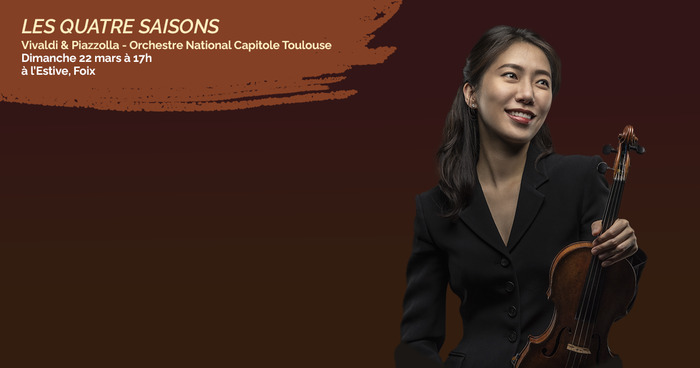Les quatre saisons - Violon et direction : Jaewon Kim - Vivaldi & Piazzolla - Orchestre National du Capitole de Toulouse L'Estive