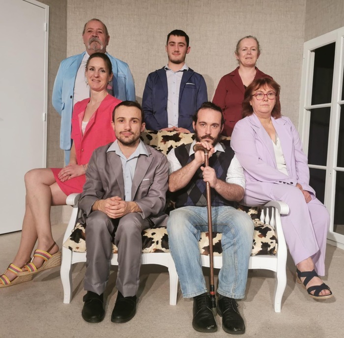 Les Saltimbanques de Montaudin jouent ''Merci Monsieur Bellone'' Salle de la Rabine Montaudin