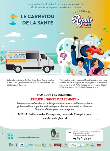 Les tournées du carretou de la santé Santé des femmes kit de protection