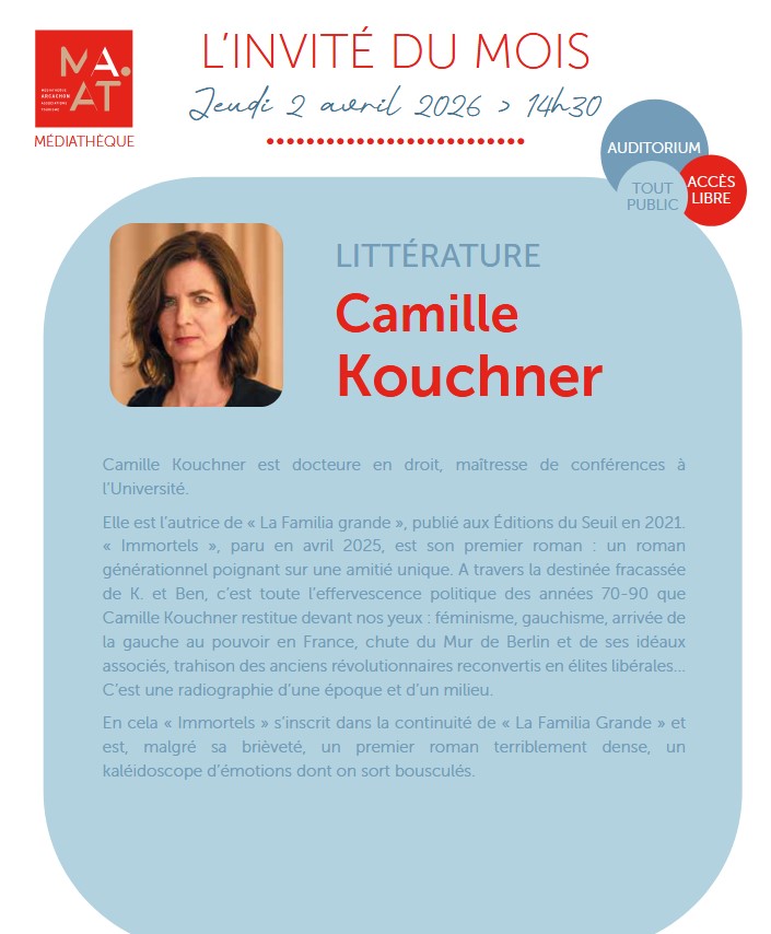 L'invité du mois Camille Kouchner