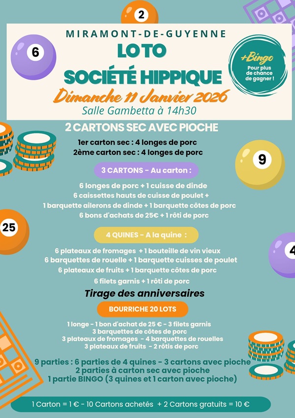 Loto de la Société Hippique
