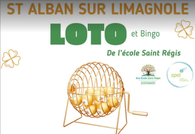 LOTO ET BINGO DE L'ECOLE SAINT REGIS