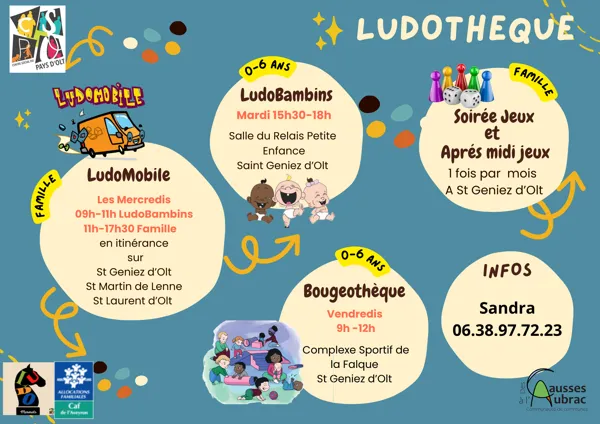 Ludothèque espace jeux de sociétés à St Geniez d&rsquo;Olt  Saint Geniez d&rsquo;Olt et d&rsquo;Aubrac