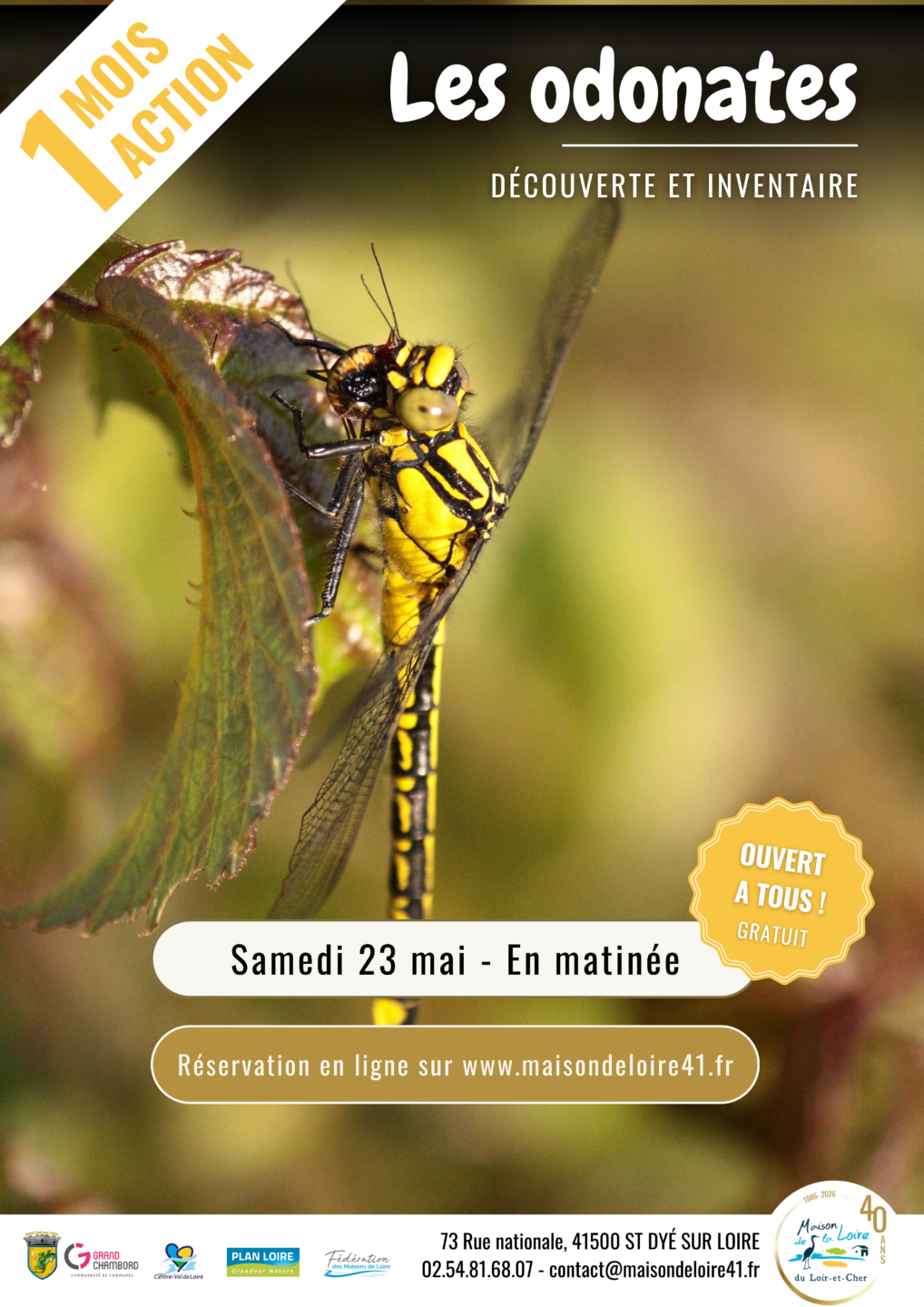 Mai Un Mois Une Action avec la Maison de la Loire