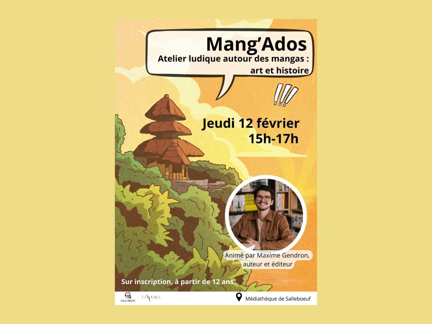 Mang'Ados atelier ludique autour du manga