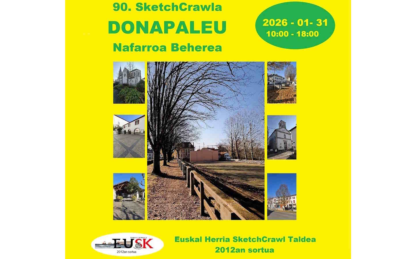 Marathon du dessin Euskal Herria Sketchcrawl