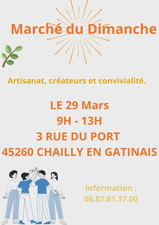 Marché du dimanche artisans/créateurs