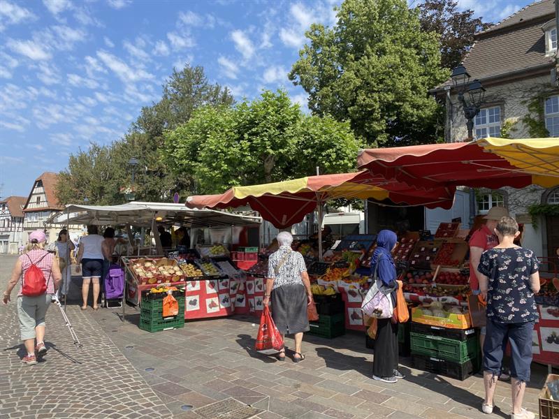 Marché hebdomadaire du jeudi matin  Erstein
