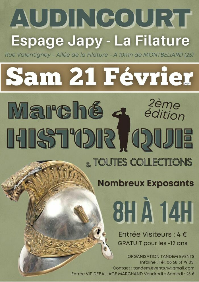 Marché Historique et Toutes Collections ESPACE JAPY - LA FILATURE Audincourt