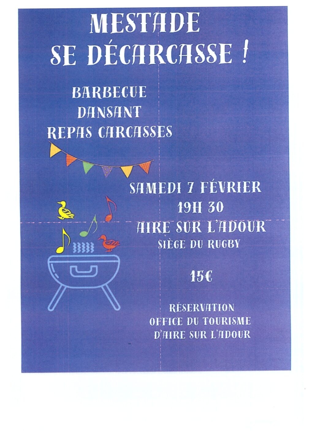 Mestade se décarcasse !