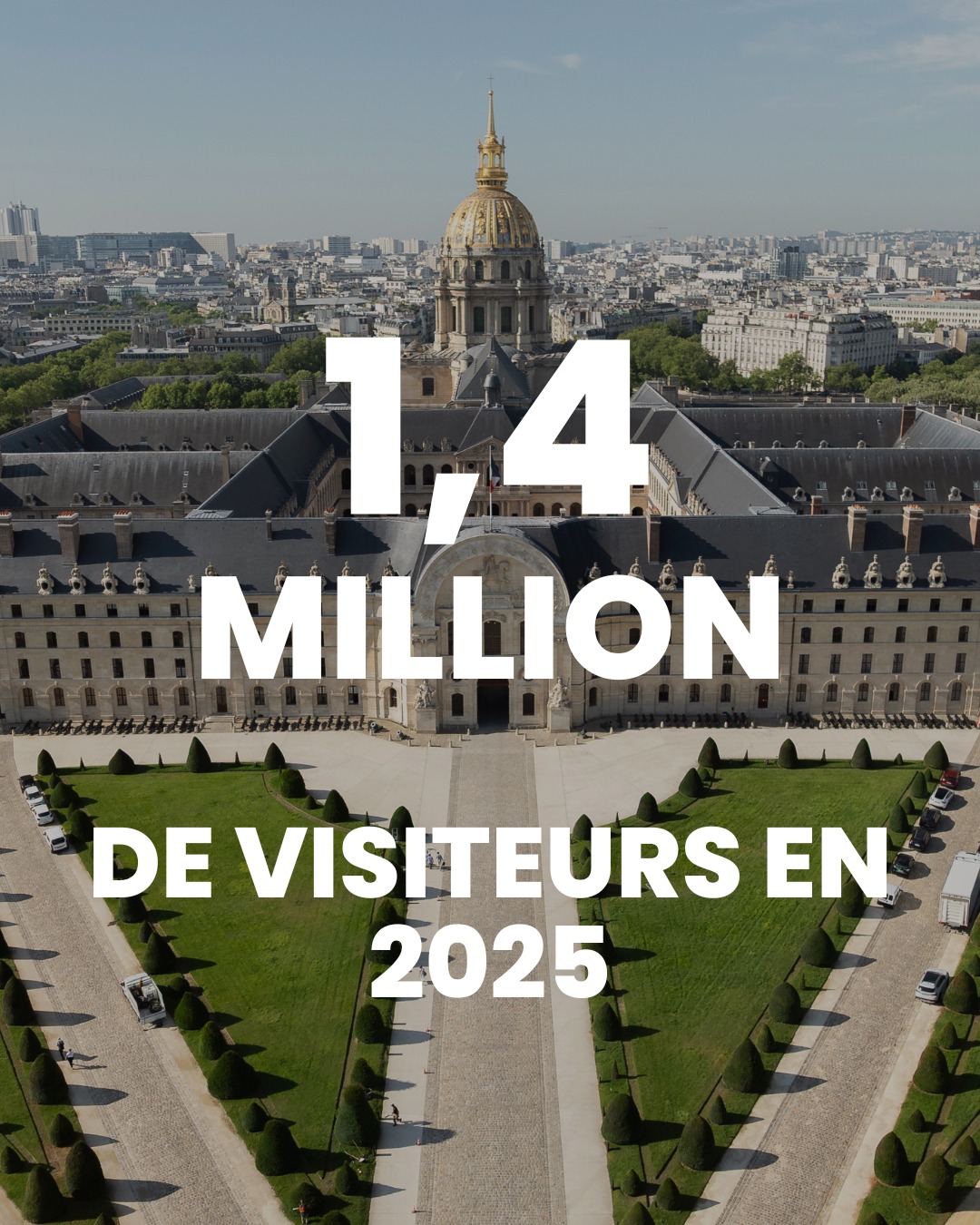 Façade et perspectives du musée de l’Armée aux Invalides