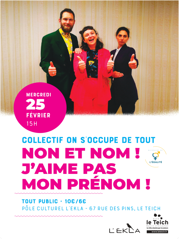 Non et nom ! j'aime pas mon prénon.