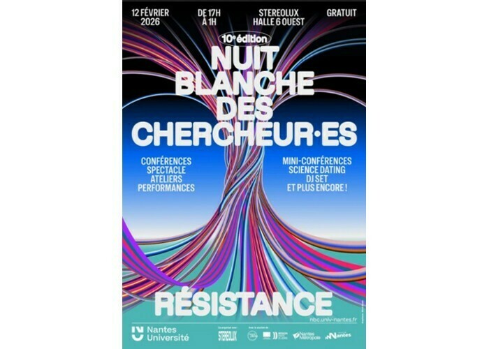 Nuit Blanche des Chercheur·es Stereolux - La Fabrique Ile de Nantes