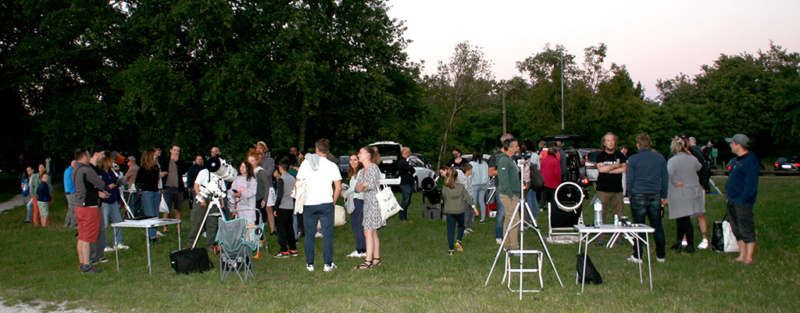 Nuit de l'Astronomie au Lac Bleu