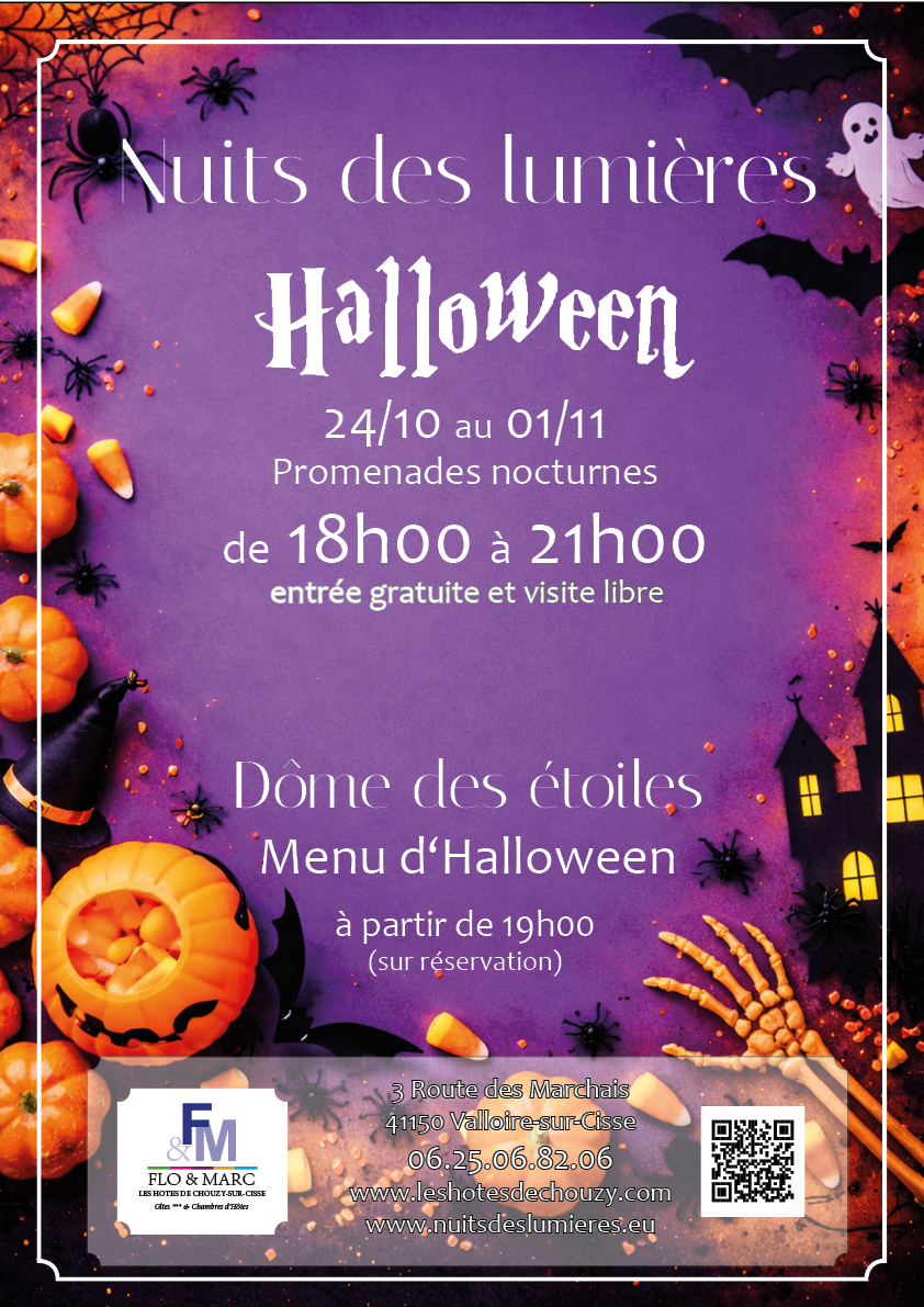 Nuit des lumières Halloween à Chouzy-sur-Cisse