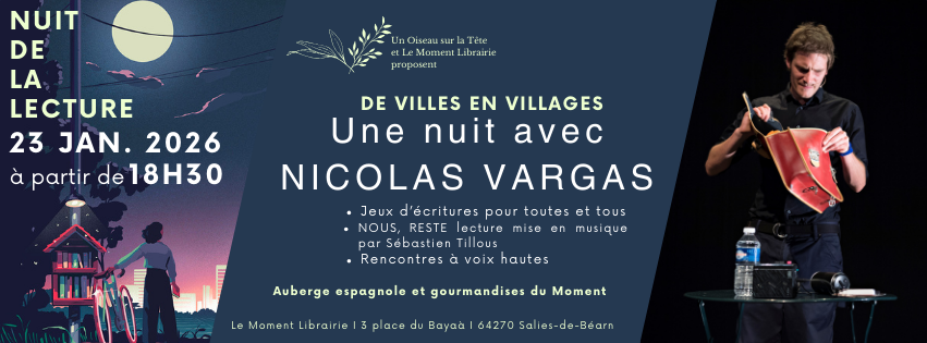 Nuits de la lecture villes et villages !
