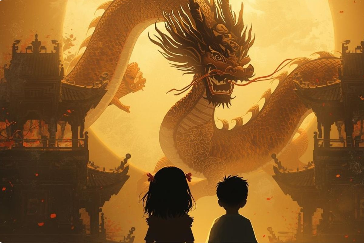 Parcours conté au château Citran Cyril & Lisa fêtent le nouvel an chinois