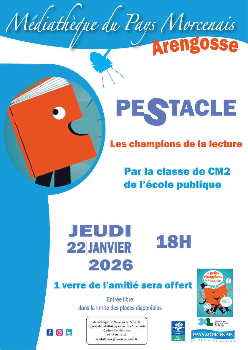 Pestacle Les champions de la lecture