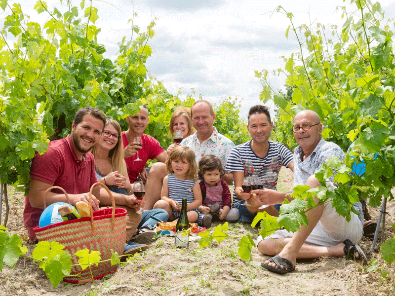 Pique-nique chez le Vigneron Indépendant Domaine de la Chopinière du Roy