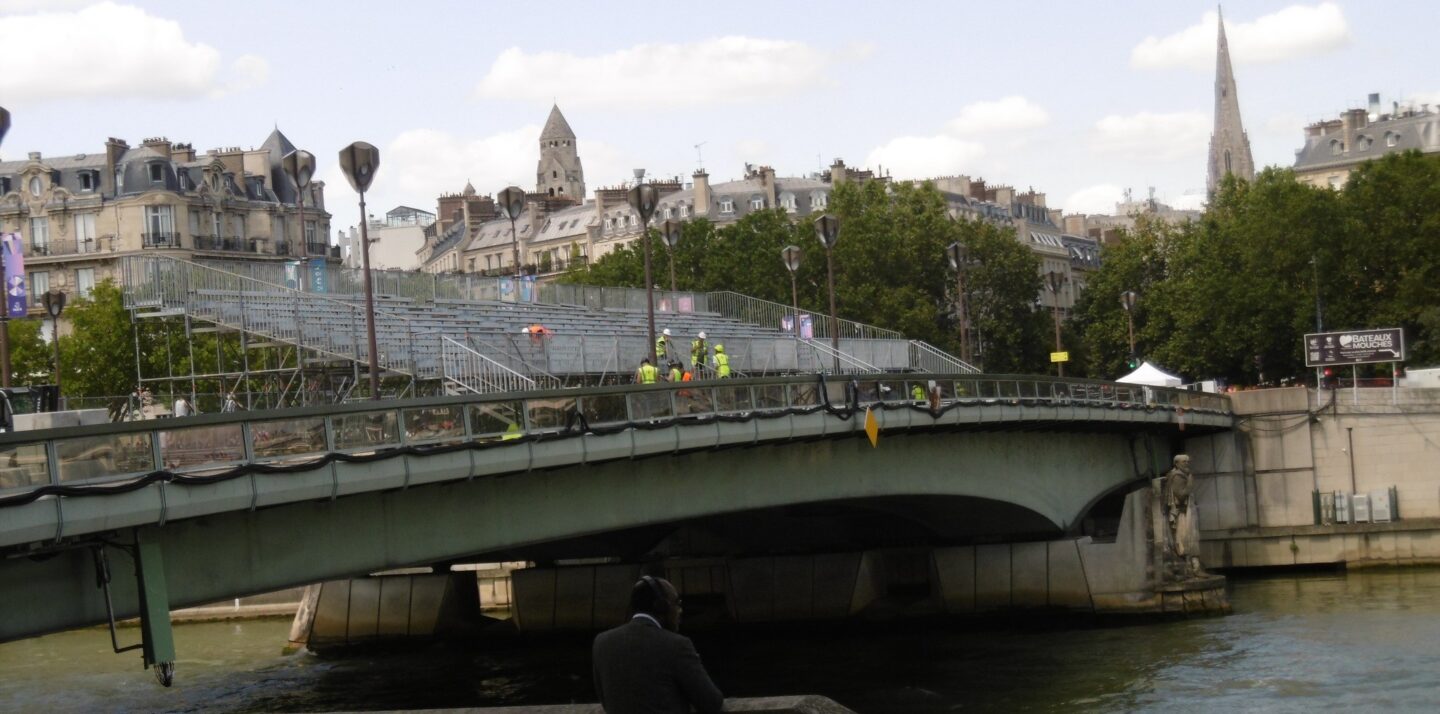Le pont de l'Alma et son zouave