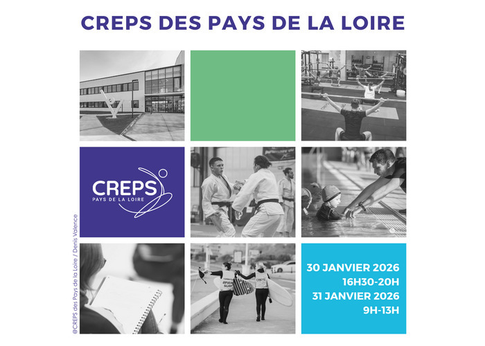 Portes ouvertes au CREPS - Formations aux métiers du sport et de l’animation CREPS - Centre de Ressources d'Expertise et de Performances Sportives