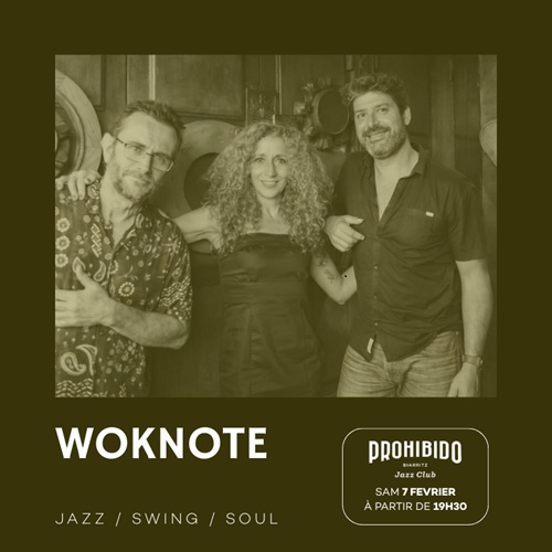 Prohibido Biarritz Jazz Club Woknote