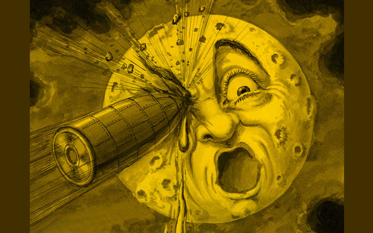 Projection - "Le voyage dans la lune" de Méliès revisité par le Conservatoire du 13ème Conservatoire Municipal Maurice Ravel  PARIS