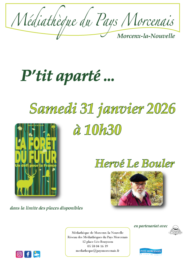 P'tit Aparté La forêt du futur