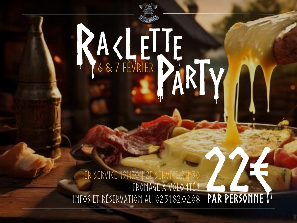 Raclette party chez les vikings !