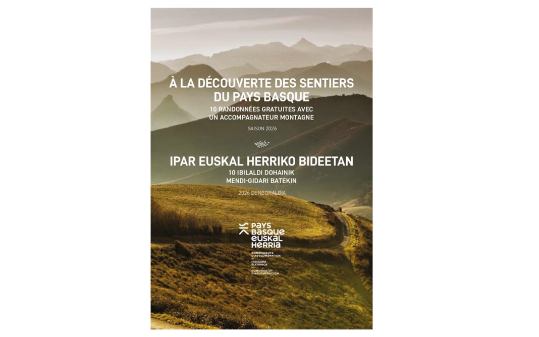 Randonnée accompagnée CAPB Azkonbegi Parmi les petits sommets de Basse-Navarre  Lantabat
