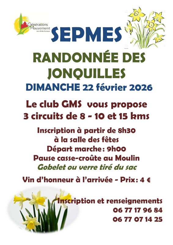 Randonnée des jonquilles