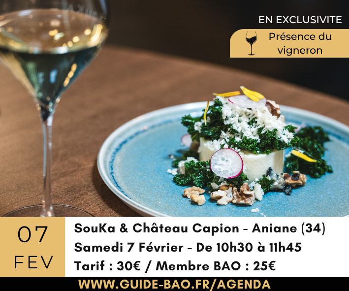 RDV GOURMAND SOUKA ET CHÂTEAU CAPION ANIANE