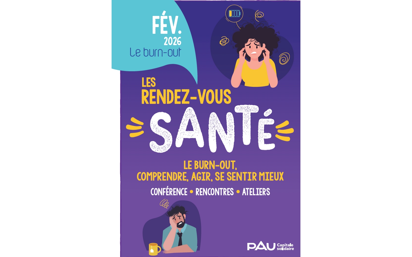 RDV santé Conférence comprendre le burn-out