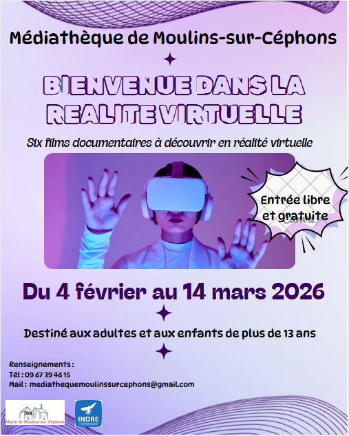 RÉALITÉ VIRTUELLE À LA MEDIATHEQUE
