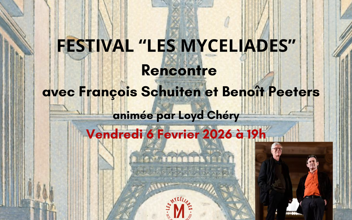 Rencontre avec François Schuiten et Benoît Peeters Bibliothèque Rainer Maria Rilke  Paris