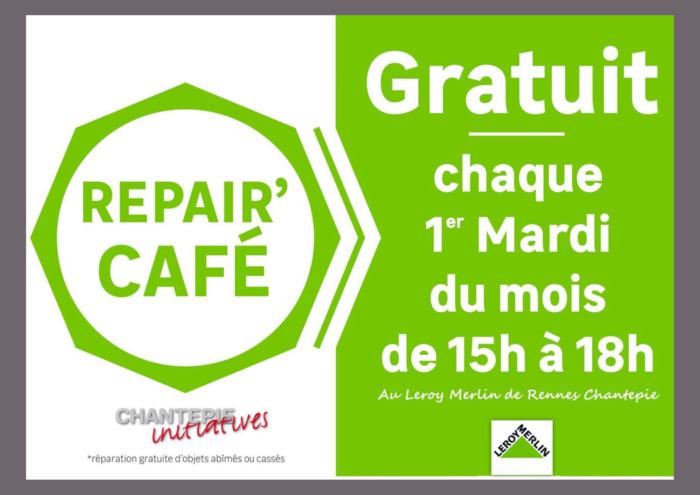 Repair'Café Magasin Leroy-Merlin Chantepie