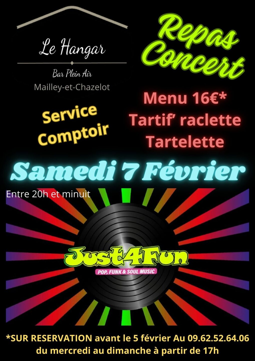 Repas concert
