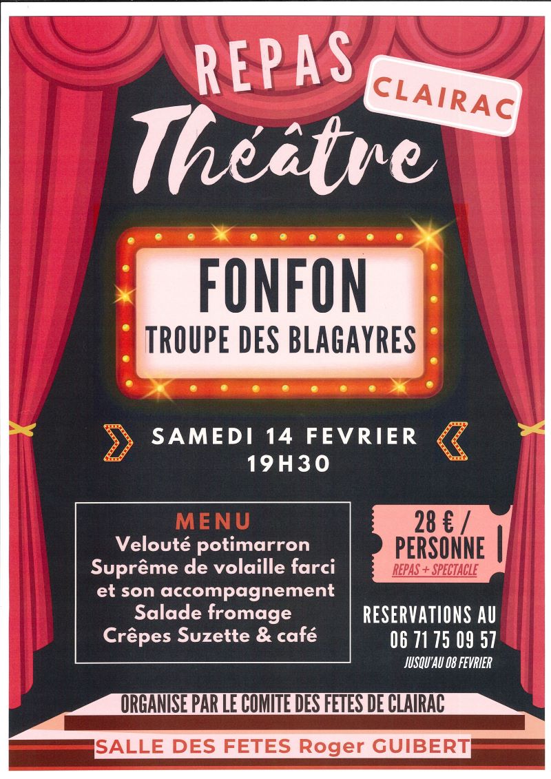 Repas-Théâtre Fonfon